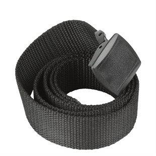 Kilitli Plastik Tokalı Taktik Outdoor Kemer Siyah 