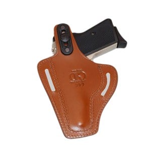 Kırıkkale 7.65 Deri Tabanca Kılıfı Taba Baskılı Kapalı