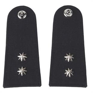 Komiser Tören Apoleti Metal Tören Rütbesi 2 Yıldız