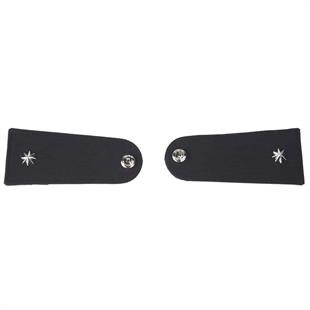 Komiser Yardımcısı Tören Apoleti Metal Tören Rütbesi 1 Yıldız