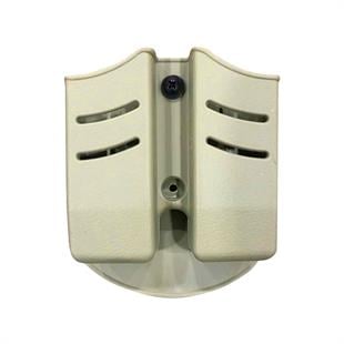 Kral Sarsılmaz SAR9 Çiftli Şarjör Kılıfı Çöl Rengi