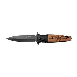 Kurtarma Çakısı Columbia Kartal Desen Ahşap 20.5cm