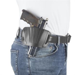 Kurusıkı Tabanca Kılıfı Universal Model Perdeli Mini Kılıf Siyah