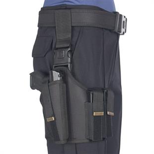 Kurusıkı Tabanca Kılıfı Universal Model Fırtına Bacak Kılıfı Siyah