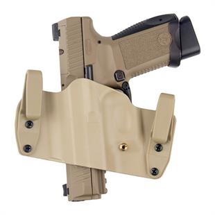 Kurusıkı Tabanca Kılıfı Universal Model Çek At Kılıf Yarım Boy Çöl Rengi