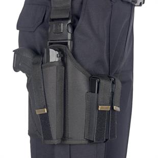 Kurusıkı Tabanca Kılıfı Universal Model Fırtına Bacak Kılıfı Siyah