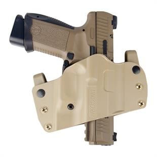 Kurusıkı Tabanca Kılıfı Universal Model Çek At Kılıf Yarım Boy Çöl Rengi