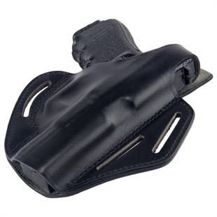 KYC Canik55 TP9 SF Deri Tabanca Kılıfı Tam Kelebek Siyah