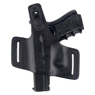 KYC Girsan MC 28 Deri Tabanca Kılıfı Yarım Kelebek Siyah