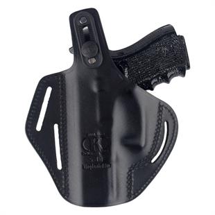 KYC Tisaş Zig14 Deri Tabanca Kılıfı Tam Kelebek Siyah