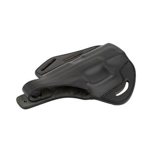 KYC Zefer K Deri Tabanca Kılıfı Tam Kelebek Siyah (Zəfər K)