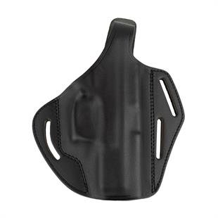 KYC Zefer K Deri Tabanca Kılıfı Tam Kelebek Siyah (Zəfər K)