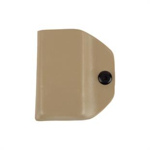 Kydex 9mm İç Dış Tekli Şarjörlük Çöl Rengi