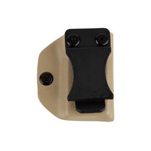 Kydex Glock İç Dış Tekli Şarjörlük Çöl Rengi