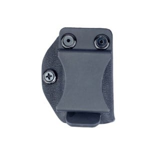 Kydex Glock İç Dış Tekli Şarjörlük Siyah