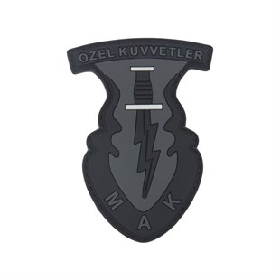 MAK Özel Kuvvetler Silikon Patch Arma