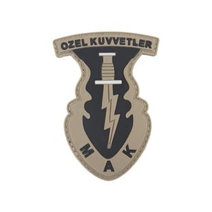 MAK Özel Kuvvetler Silikon Patch Arma