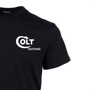 Mini Colt Defense Baskılı Tişört Siyah