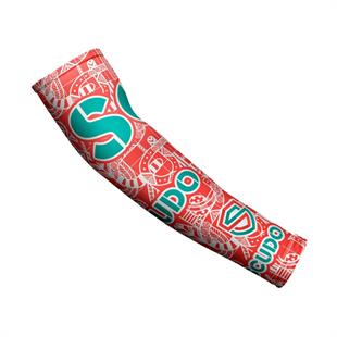 Motosiklet Güneş Koruyucu Kolluk İkili Red Art Desen