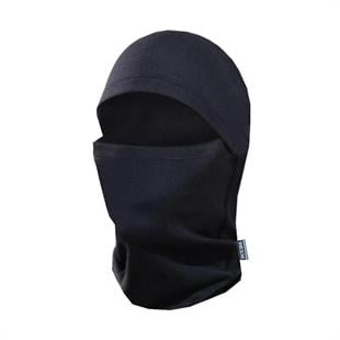 Ninja Çift Katmanlı Motorcu Kar Maskesi Balaklava Siyah