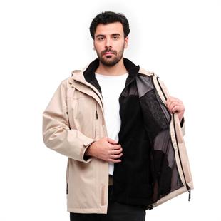 North Mounatain 3 in 1 Taktik Outdoor Mont - Bej