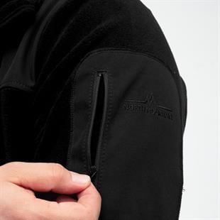 North Mountain Summit Softshell Garnili Taktik Outdoor Polar Siyah