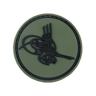 Osmanlı Tuğrası Silikon Patch Arma
