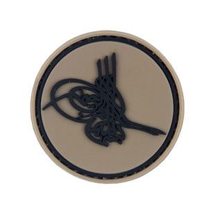 Osmanlı Tuğrası Silikon Patch Arma