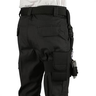 Özel Güvenlik Bacak Kılıfı Siyah