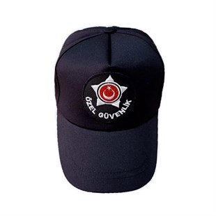 Özel Güvenlik Kepi Yeni Tip Kışlık Siyah