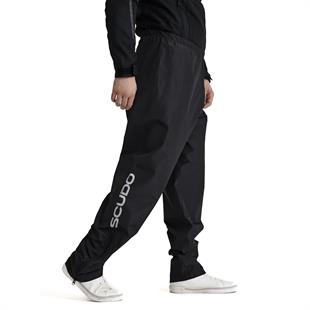 Peru Alt Üst Takım Motosiklet Yağmurluk Siyah