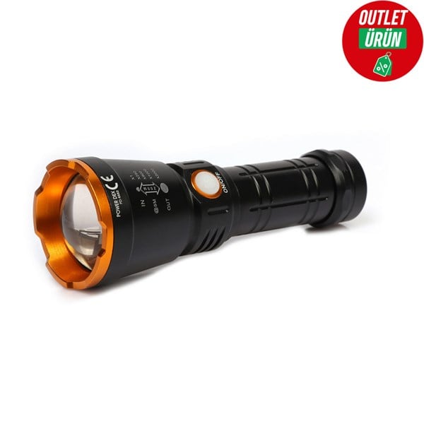 Powerdex 15W Süper Led Profesyonel Şarjlı El Feneri PD-6682