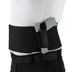 Premium Korse Tabanca Kılıfı Petek Dokuma Sol El Siyah