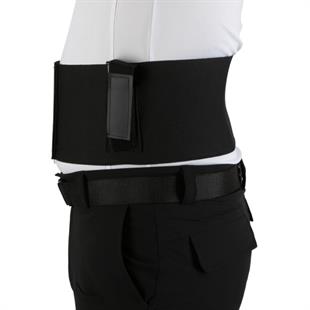 Premium Korse Tabanca Kılıfı Petek Dokuma Siyah