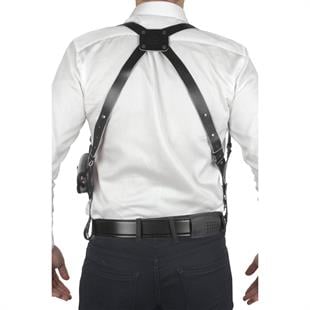 Profesyonel Deri Koltukaltı Tabanca Kılıfı Siyah-Universal