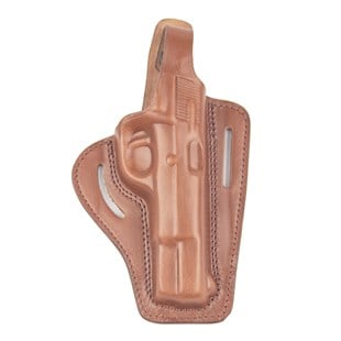 Sarsılmaz Deri Tabanca Kılıfı Taba Baskılı Kapalı