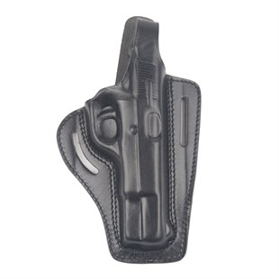 Sarsılmaz Deri Tabanca Kılıfı Siyah Baskılı Kapalı