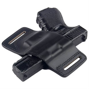 Airsoft Silah Kılıfı Universal Tüm Tabancalar İçin Dış Taşıma Deri Speed Kelebek Siyah