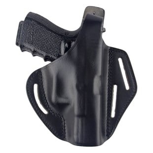 Sarsılmaz SAR9 Mete Deri Tabanca Kılıfı Tam Kelebek Siyah