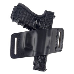 Airsoft Silah Kılıfı Universal Tüm Tabancalar İçin Dış Taşıma Deri Speed Kelebek Siyah