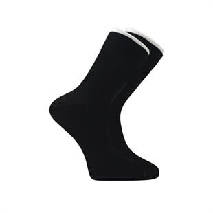 Siyah Erkek Dikişsiz Bambu Çorap İnce Model