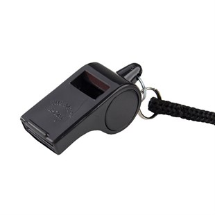 Siyah Plastik Düdük