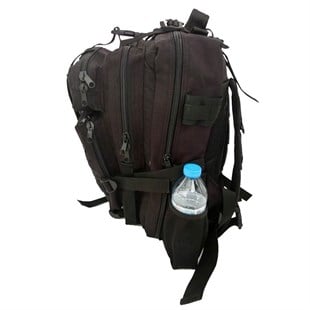 Siyah Taktikal Çanta Cordura Kumaş 45L