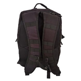 Siyah Taktikal Çanta Cordura Kumaş 65L