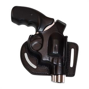 Smith Wesson 38 Calibre Deri Tabanca Kılıfı Siyah Açık