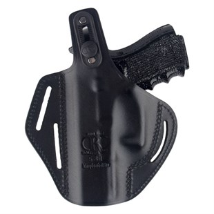 Smith Wesson 5906 Deri Tabanca Kılıfı Tam Kelebek Siyah