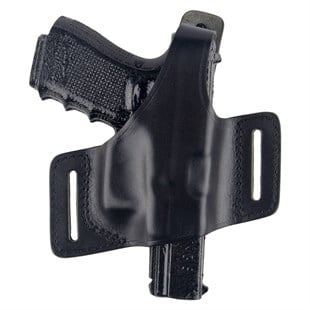 Smith Wesson Deri Tabanca Kılıfı Yarım Kelebek Siyah