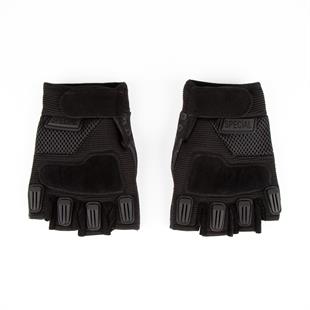 Special Yarım Parmak Taktik Atış Eldiveni Siyah