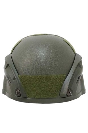 Tactical Airsoft Kask Kompozit Başlık Koruyucu Miğfer Haki
