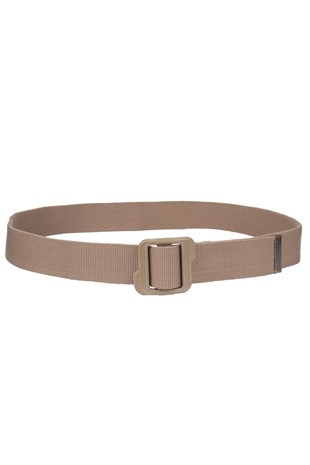Kırılmaz Plastik Toka Taktik Kemer Bej